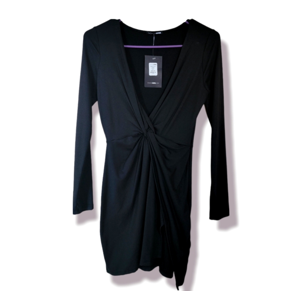 FashionNova Black mini Dress